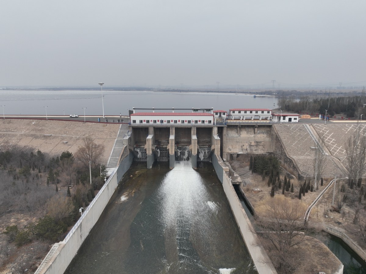 開閘！永定河2025年春季生態補水全面啟動